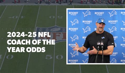 Betting On NFL Coach Of The Year Odds .